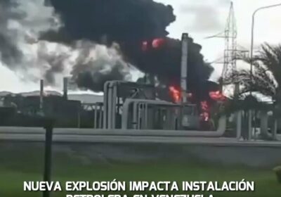 🇻🇪‼️ | URGENTE — Una explosión y posterior incendio sacudió esta tarde la planta…