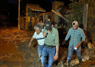 Logramos restablecer la luz eléctrica en Achira, se habilitaron los caminos y la ayuda…