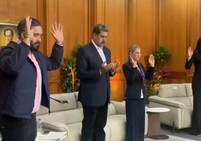 🇻🇪🇺🇸 | Maduro realizó una declaración de fe en medio de tensiones con ,…