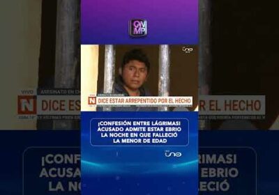 ¡Confesión entre lágrimas! Acusado admite estar ebrio la noche en que falleció la menor de edad