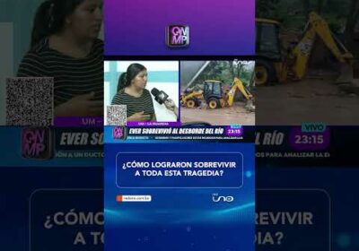 SOBREVIVIÓ A LA RIADA, PERO AHORA LUCHA POR SU VIDA