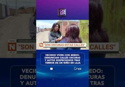 Vecinos viven con miedo: denuncian calles oscuras y autos sospechosos tras terror de un niño en Laja