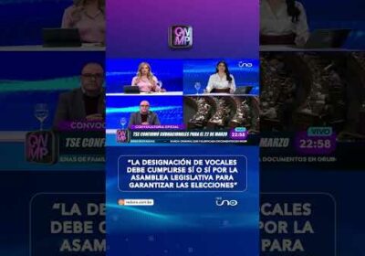 El TSE exige que la Asamblea designe vocales a tiempo