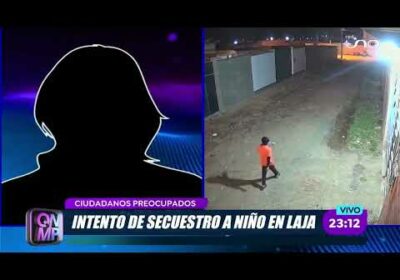 Vecina rescata a un niño que huía de un intento de secuestro en Laja