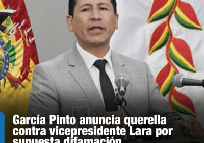 #GrupoFides | #ANF #Justicia García Pinto sostiene que sus derechos y el honor de…