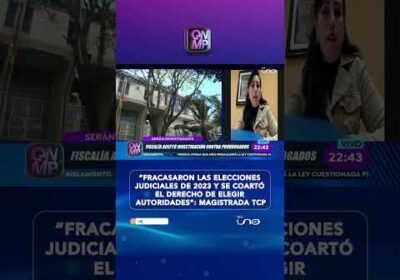 Prudencio denuncia tensiones y fallas en elecciones judiciales