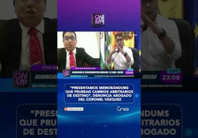 Abogado denuncia cambios arbitrarios de destino contra el coronel Vázquez