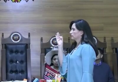 #ÚLTIMO | La magistrada Paola Prudencio jura como la nueva presidenta del Tribunal Constitucional…