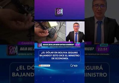 ¿Seguirá bajando el dólar en Bolivia?