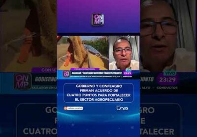 Gobierno y agropecuarios acuerdan cuatro puntos