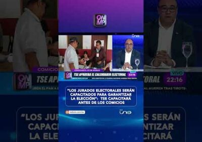 TSE capacitará a jurados y personal electoral antes de los comicios