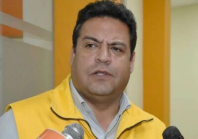 El ex alcalde de La Paz Luis Revilla llega hoy a la sede de…