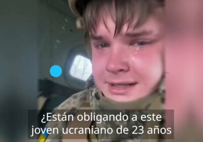 DW Verifica si el video viral del soldado ucraniano llorando porque lo llevan a…