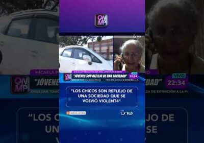 “Los chicos son un reflejo de la sociedad”