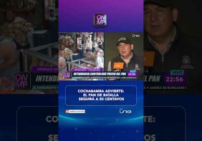 Cochabamba advierte: el pan seguirá a 50 centavos