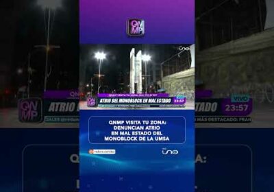 Indignante abandono en el Monoblock de la UMSA