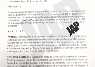 SE ASEGURAN QUE NO HAYA DEDASO . En congreso resuelven que “ la asamblea…
