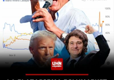 🇭🇳‼️ | ÚLTIMA HORA — Polymarket ubica en 68% (*) la probabilidad de que…