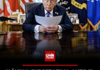 🇺🇸‼️ | URGENTE — El Presidente Donald J. Trump tiene previsto hacer un anuncio…