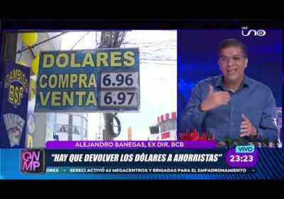 #QNMP | BCB PUBLICARÁ A DIARIO EL VALOR REFERENCIAL DEL DÓLAR