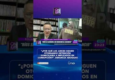 Eduardo León denuncia decisiones judiciales que indignan al país