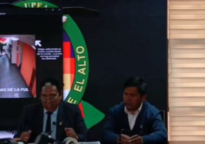 La UPEA reveló video de cámaras de seguridad para denunciar que el 26 de…