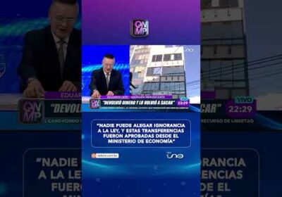 Eduardo León revela documentos que apuntan a altos cargos por el caso Fondo Indígena