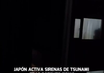 🇯🇵‼️ | ÚLTIMA HORA — Sirenas de alerta de tsunami suenan en el norte…