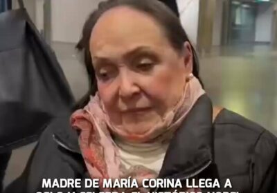 🇳🇴🇻🇪‼️ | La señora Corina Parisca de Machado, madre de María Corina Machado, reaccionó…