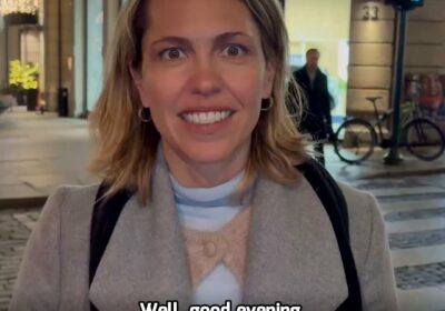 🇳🇴🇻🇪‼️ | En las calles de Oslo, Clara Machado Parisca, hermana de María Corina…