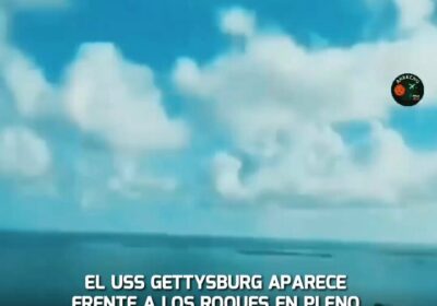 🇺🇸🇻🇪‼️ | Así se vio este fin de semana el USS Gettysburg (CG-64) desde…