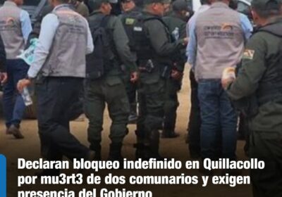 #GrupoFides | #ANF #Seguridad La presidenta del Concejo Municipal, Jhenny Orellana, pidió la presencia…