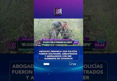 Abogado denuncia que policías fueron atacados