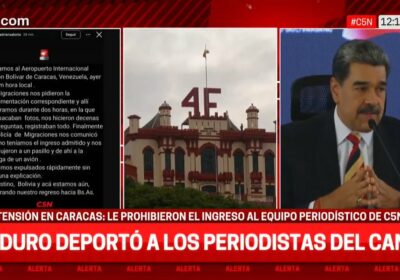 🇦🇷🇻🇪 | ÚLTIMA HORA: El canal argentino C5N denunció que el régimen de Venezuela…