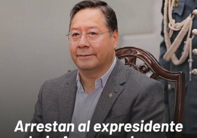 #Último | El expresidente Luis Arce fue arrestado por el caso de corrupción en…