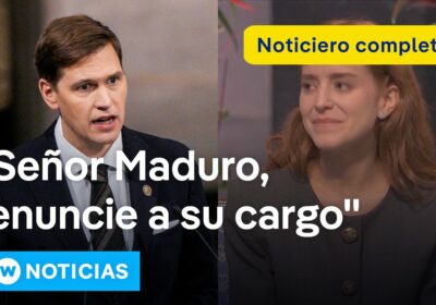 DW Noticias 10 de diciembre: Maduro debe renunciar, dice presidente del Comité Noruego del…