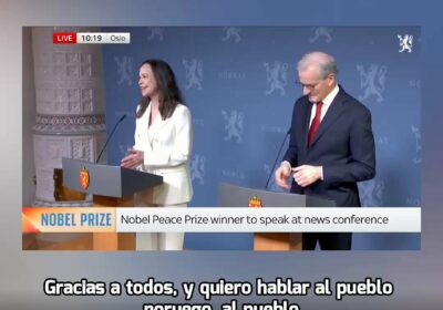 🇳🇴🇻🇪‼️ | Desde Oslo, María Corina Machado envía un mensaje al mundo afirmando que…