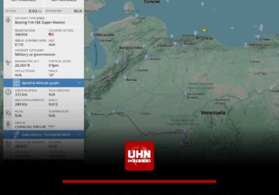 🇺🇸🇻🇪‼️ | ÚLTIMA HORA — Dos cazas F/A-18 de EE. UU. (RHINO11 y RHINO12)…