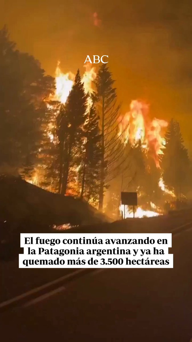 🇦🇷 | El fuego continúa avanzando en la Patagonia argentina y ya ha ...