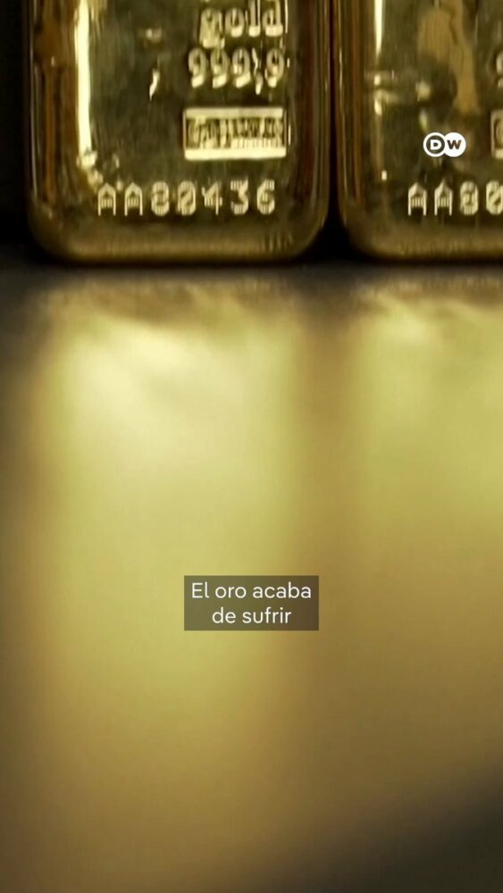 El oro acaba de sufrir su peor caída desde los años 80. Estamos ...